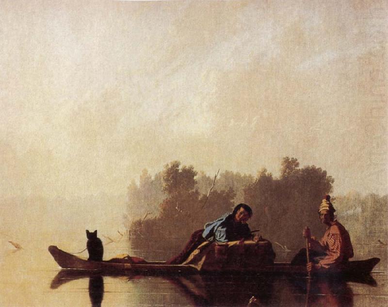 George Caleb Bingham Fur Traders Descending the Missouri china oil painting image